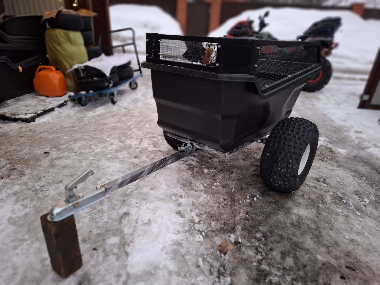 Прицеп для квадроцикла Gorilla Trailer X1500S для квадроцикла ATV по низкой цене в Москве. Можете купить недорого и в наличии!Доставка по России. Всего 52 870 р.