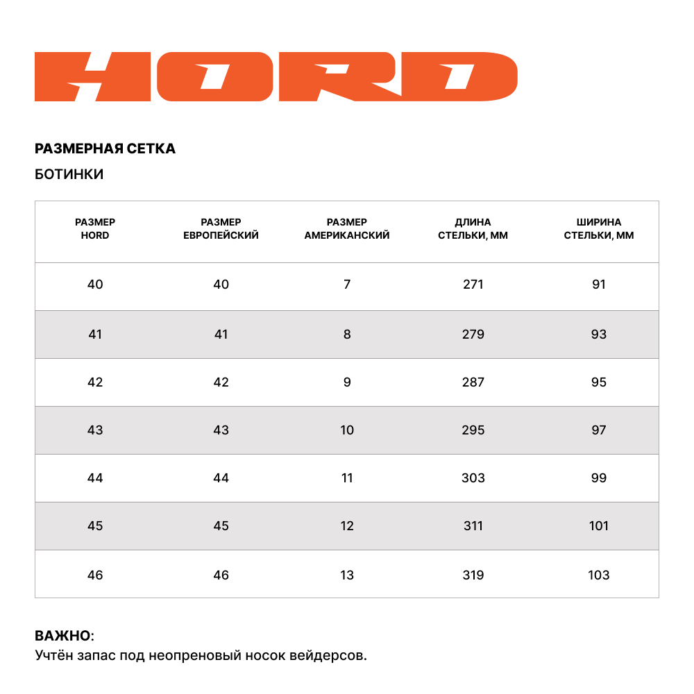 Ботинки Hord Khaki, 45