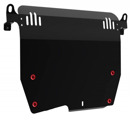 Защита картера + КПП, Honda Accord 2008-2012, V - 2.0; 2.4 (111.02101.2) Rival