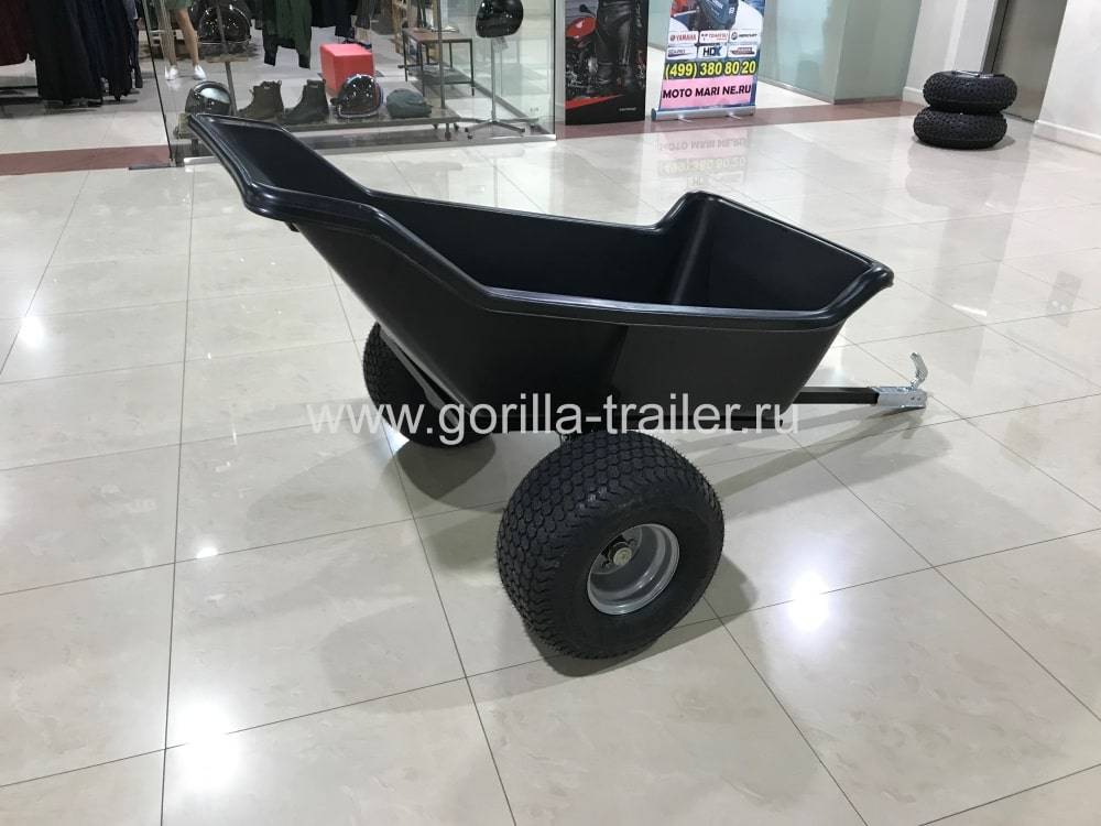 Прицеп Gorilla 1500 (20х7.00-8) для квадроцикла ATV для квадроцикла ATV по низкой цене в Москве. Можете купить недорого и в наличии!Доставка по России. Всего 39 500 р.