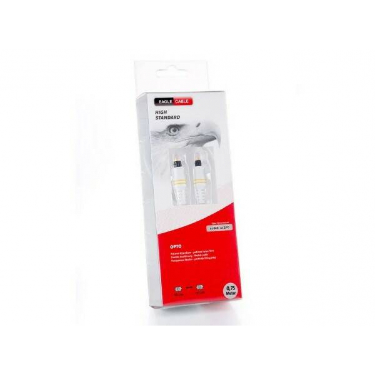 Цифровой оптический кабель EAGLE CABLE HIGH STANDART Opto 0,75 m, 20030007