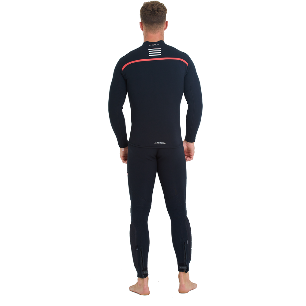 Комплект гидрокостюм и гидрокуртка JetPilot RX Vault Black/White, L