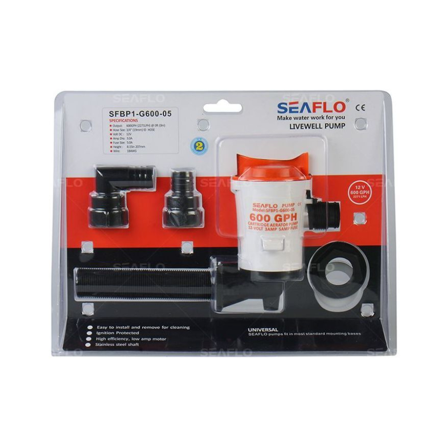 Купить аэратор горизонтальный 12 в, 600 gph ( 2271, 2 л/час), seaflo по цене 1 650 р. Низкие цены. Большой выбор. Доставка по всей России. Интернет-магазин в Москве. Только положительные отзывы!