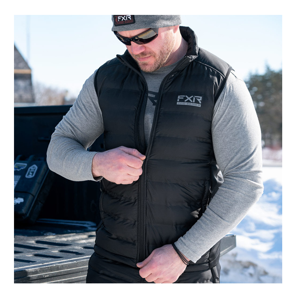 Жилет FXR Podium Hybrid Quilted Black, 2XL