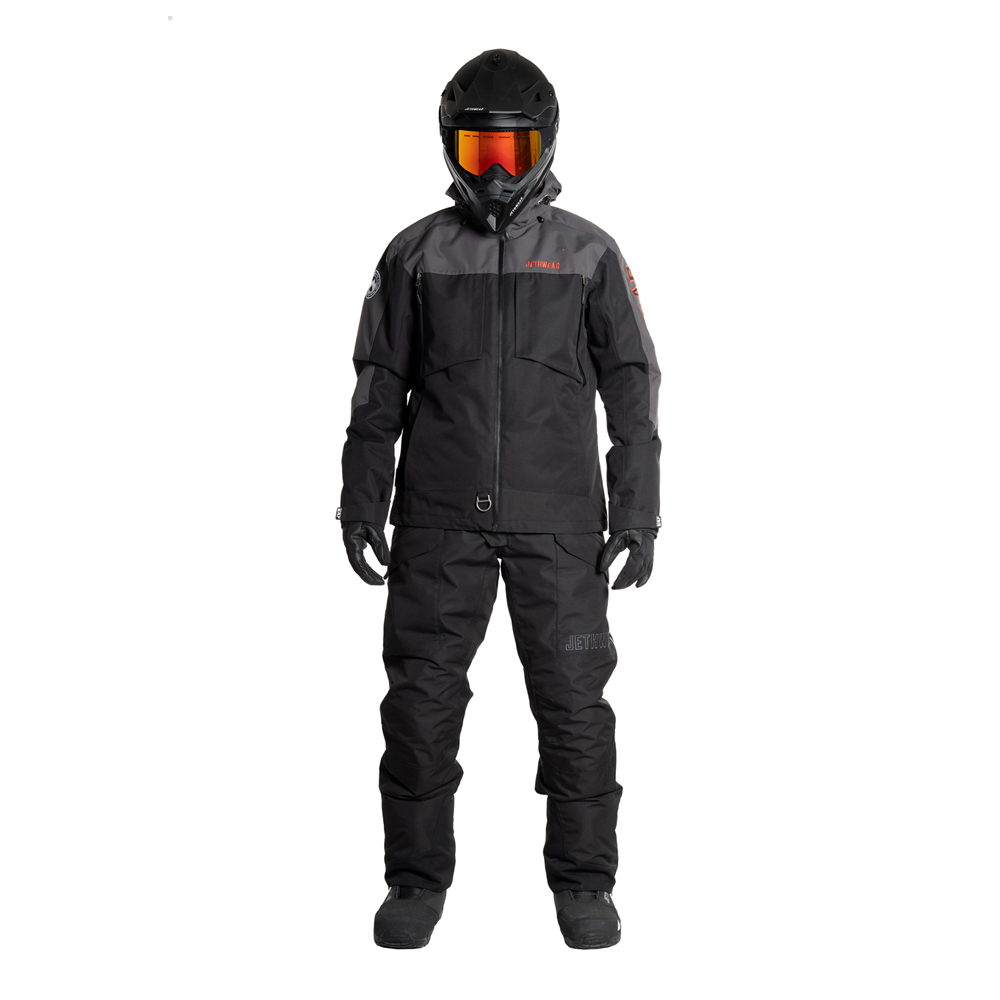 Куртка Jethwear Crisp с утеплителем Black/Grey/Red, 3XL