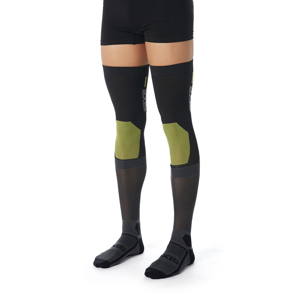 Носки SIXS Knee Brace S Black/Grey, III (44/47), Артикул: KNBRS-III-NG