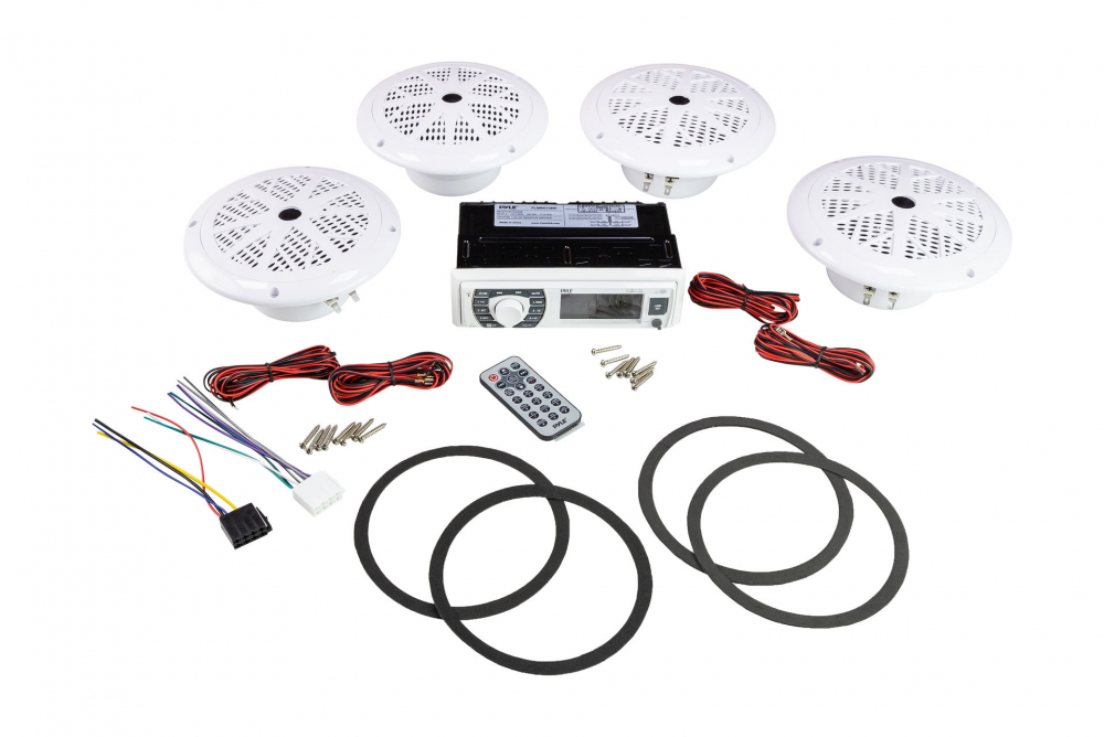 Купить аудиосистема магнитофон и 4 белые колонки для катера pyle plmrkt38w по цене 15 460 р. Низкие цены. Большой выбор. Доставка по всей России. Интернет-магазин в Москве. Только положительные отзывы!