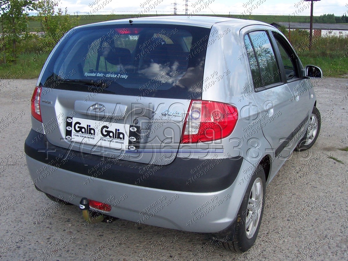 Купить фаркоп hyundai getz 2006-2011 - h068c galia по цене  Низкие цены. Большой выбор. Доставка по всей России. Интернет-магазин в Москве. Только положительные отзывы!