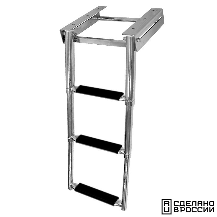 Купить трап телескопический выдвижной 3 черных ступени (ширина 272 мм.) aisi 316 041105bt по цене  Низкие цены. Большой выбор. Доставка по всей России. Интернет-магазин в Москве. Только положительные отзывы!
