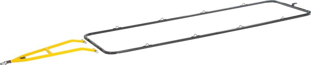 Сани-волокуши Тайга 1700 с обвязкой накладками и отбойником для снегохода или мотособаки по низкой цене в Москве. Можете купить недорого для мотобуксировщика и в наличии!Всего 14 100 р.