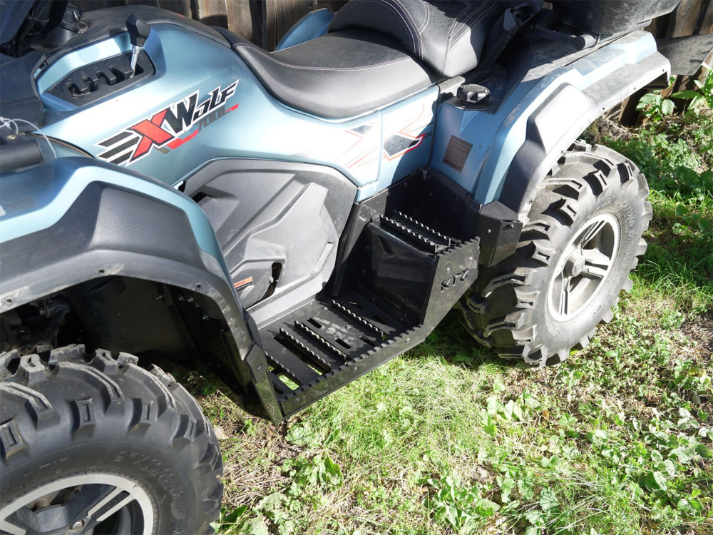 Купить подножки ktz квадроцикл loncin xwolf 700l версия стандарт по цене 31 900 р.. Низкие цены. Большой выбор. Доставка по всей России.  Интернет-магазин в Москве. Только положительные отзывы!