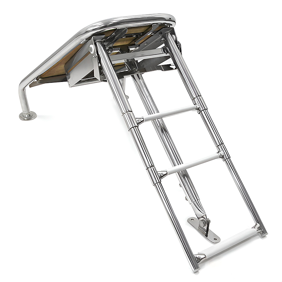 Купить платформа носовая с трапом 3 ступени белые 10269472 по цене  Низкие цены. Большой выбор. Доставка по всей России. Интернет-магазин в Москве. Только положительные отзывы!