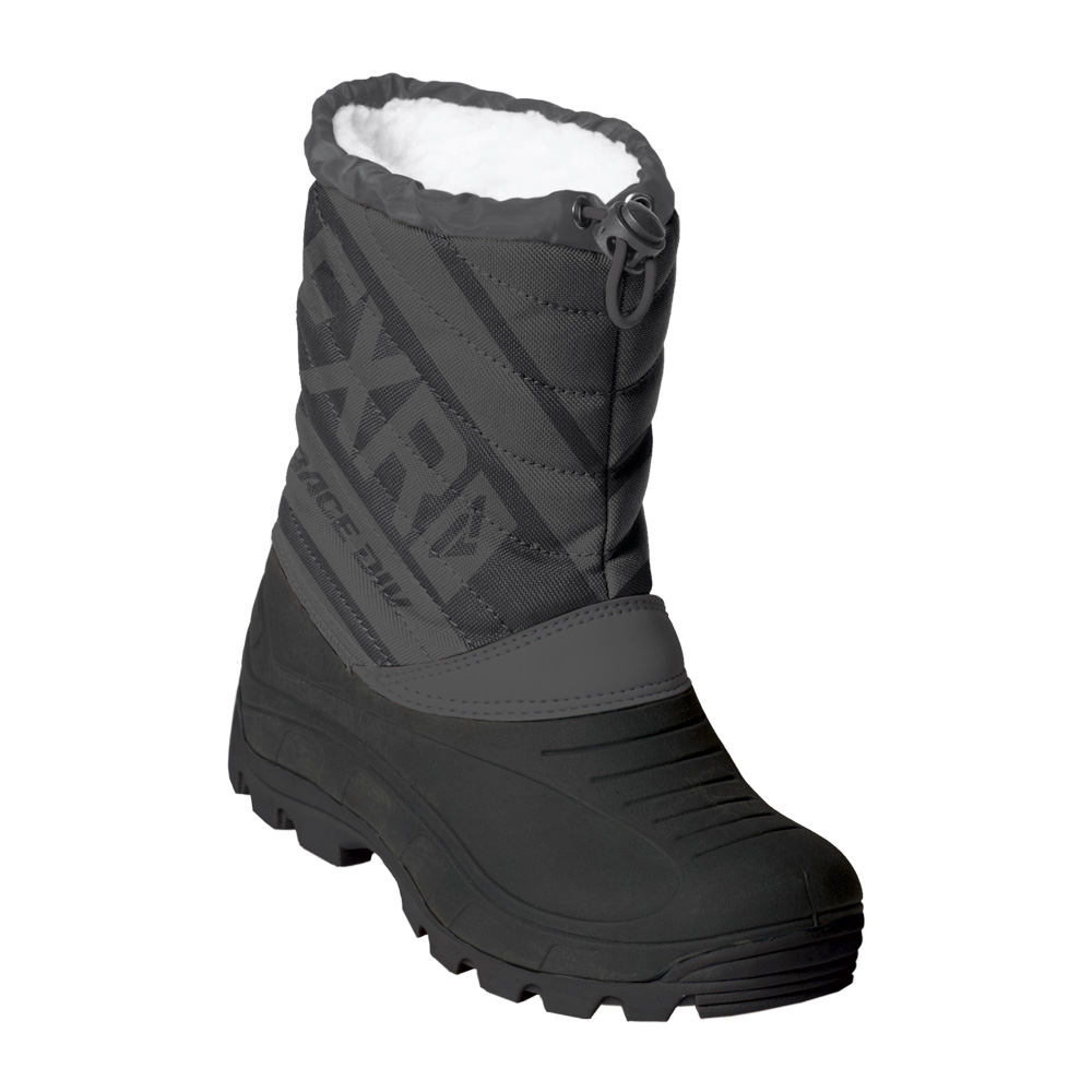 Детские ботинки FXR Octane с утеплителем Black/Charcoal, 12/30