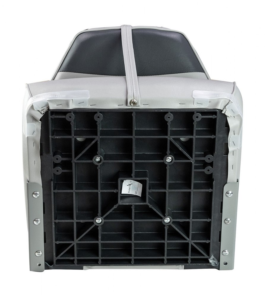 Купить кресло мягкое складное classic, обивка винил, цвет серый/уголный, marine rocket по цене  Низкие цены. Большой выбор. Доставка по всей России. Интернет-магазин в Москве. Только положительные отзывы!