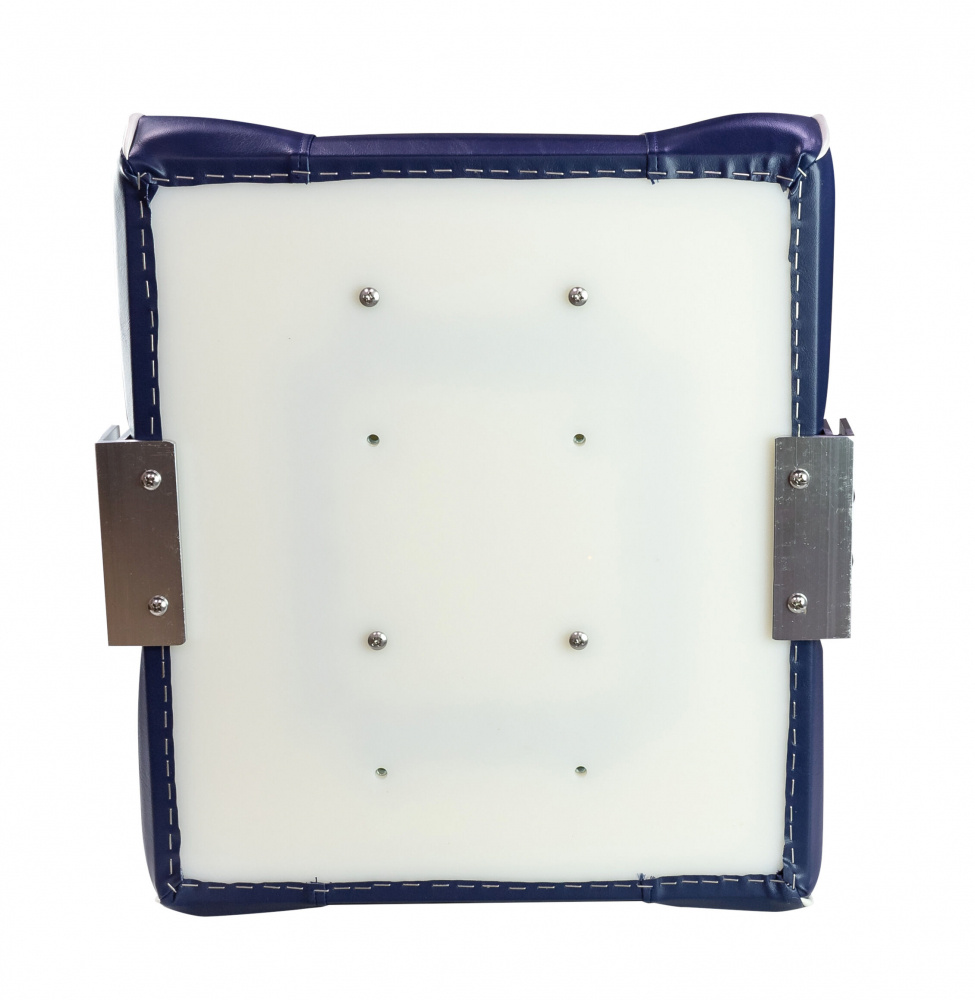 Купить кресло с перекидной спинкой, обивка синий винил с белым кантом по цене  Низкие цены. Большой выбор. Доставка по всей России. Интернет-магазин в Москве. Только положительные отзывы!