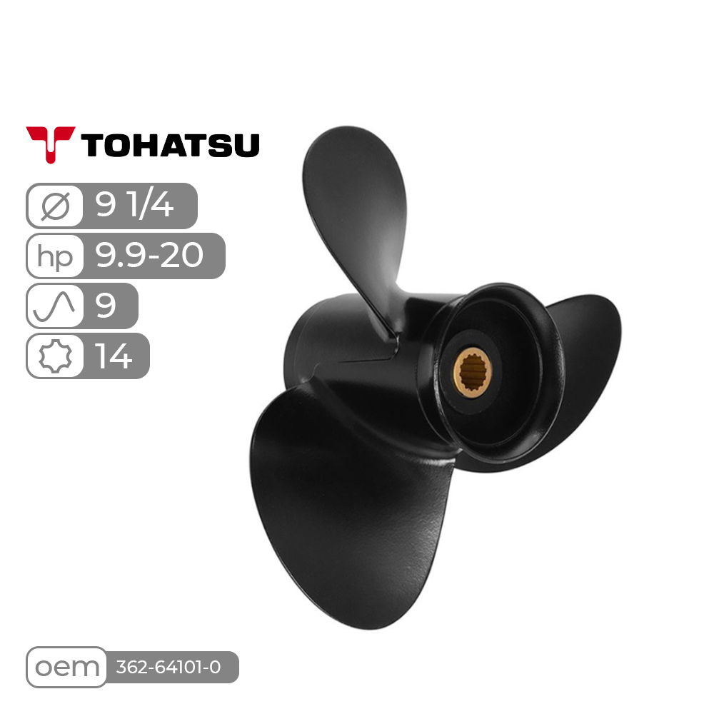 Купить винт гребной  skipper для tohatsu 9.9-20hp алюминиевый, диаметр - 9 1/4", шаг 9" по цене 43 350 р. Низкие цены. Большой выбор. Доставка по всей России. Интернет-магазин в Москве. Только положительные отзывы!