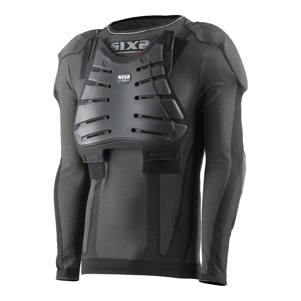 Детская защита тела SIXS K KIT PRO TS2 с протектором Black Carbon, 12Y