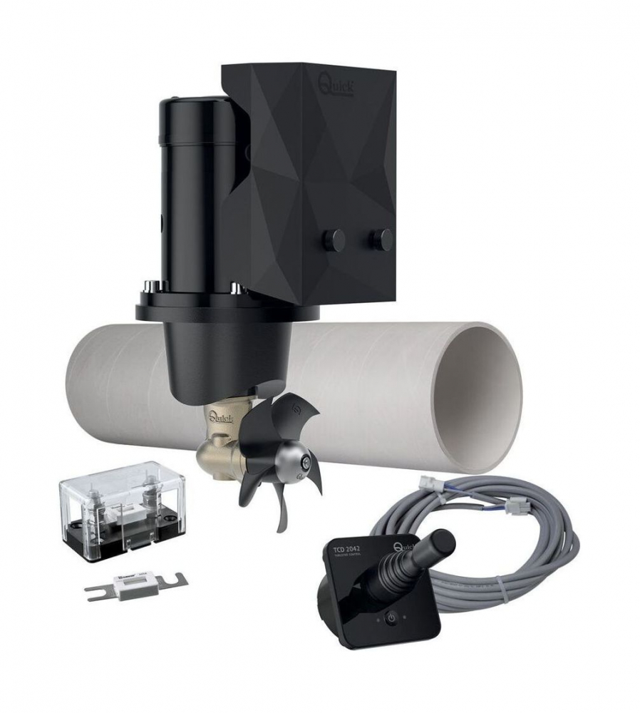 Купить подруливающее устройство quick, d125mm, 30kgf, 12 в, (tcd2042 - tcdex06 - tnl 750mm) по цене  Низкие цены. Большой выбор. Доставка по всей России. Интернет-магазин в Москве. Только положительные отзывы!