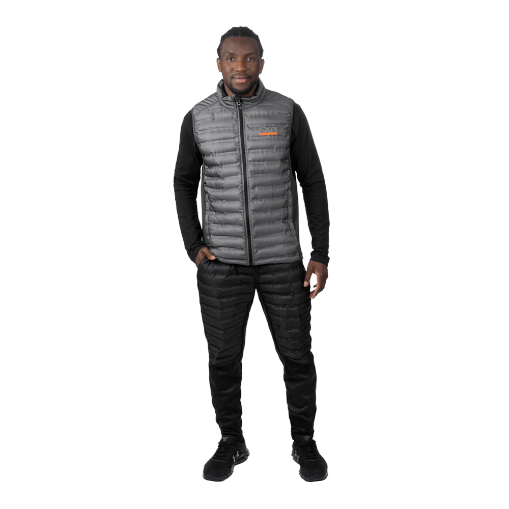 Жилет FXR Podium Hybrid Quilted Charcoal/Orange, M