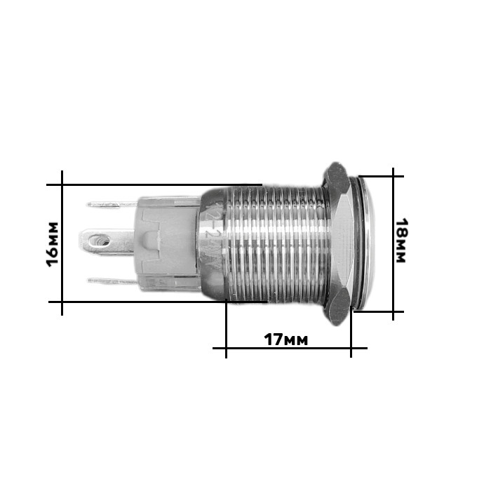 Купить переключатель кнопочный с фиксацией вкл/выкл зеленая подсветка 12-24в nekeke по цене 457 р. Низкие цены. Большой выбор. Доставка по всей России. Интернет-магазин в Москве. Только положительные отзывы!