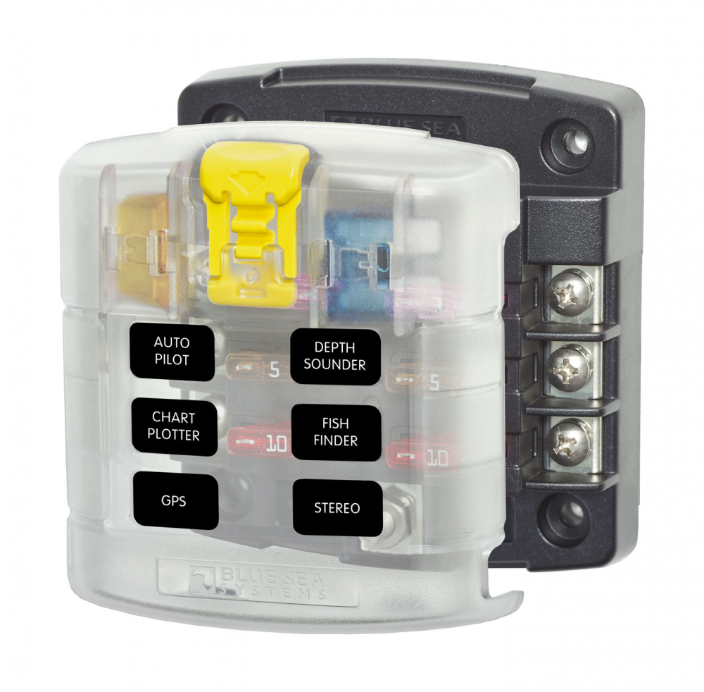 Купить блок на 6 предохранителей atc/ato с крышкой 5028b по цене  Низкие цены. Большой выбор. Доставка по всей России. Интернет-магазин в Москве. Только положительные отзывы!