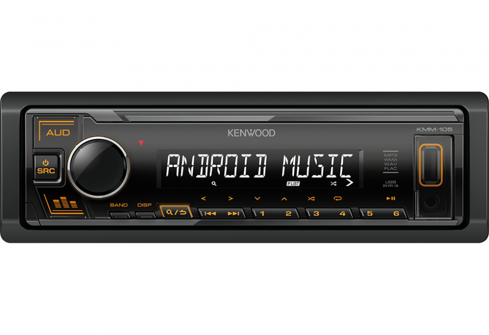 Автомобильный цифровой медиа-ресивер KENWOOD KMM-105AY