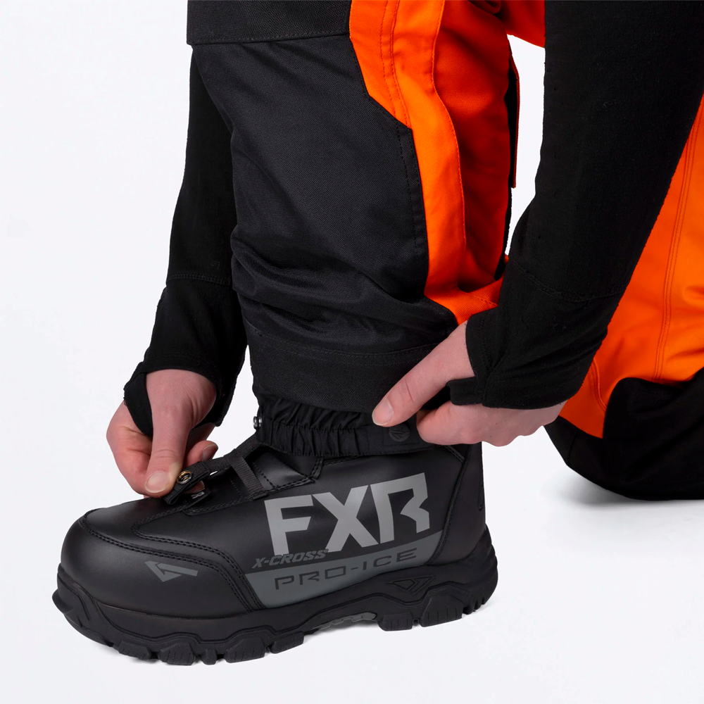 Полукомбинезон FXR Excursion с утеплителем Orange/Black, 2XL