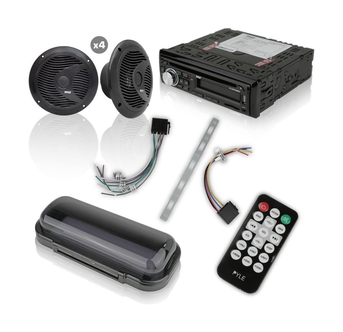 Купить аудиосистема магнитофон и 4 черные колонки для катера pyle plcdbt95mrb по цене  Низкие цены. Большой выбор. Доставка по всей России. Интернет-магазин в Москве. Только положительные отзывы!