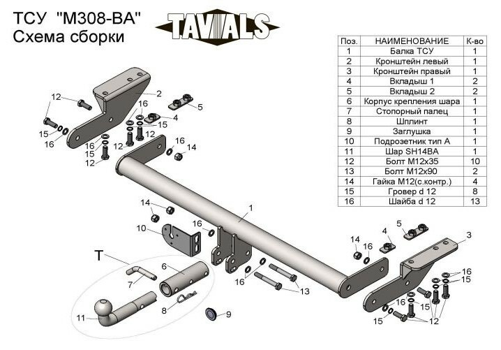 Купить фаркоп mazda cx-5 2012-2017 - m308-ba tavials по цене  Низкие цены. Большой выбор. Доставка по всей России. Интернет-магазин в Москве. Только положительные отзывы!