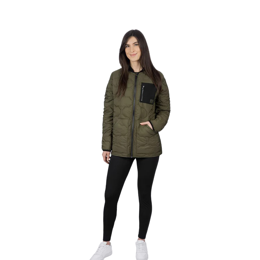 Куртка FXR Rig Quilted без утеплителя Moss/Black, S