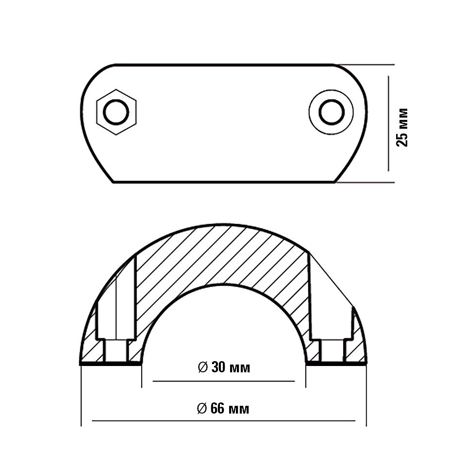 Купить анод для гребного вала, цинк, 30 мм (крепеж в комплекте) по цене 1 995 р. Низкие цены. Большой выбор. Доставка по всей России. Интернет-магазин в Москве. Только положительные отзывы!