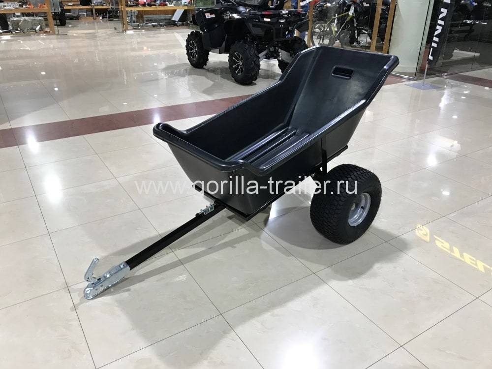 Прицеп Gorilla 1500 (20х7.00-8) для квадроцикла ATV для квадроцикла ATV по низкой цене в Москве. Можете купить недорого и в наличии!Доставка по России. Всего 39 500 р.