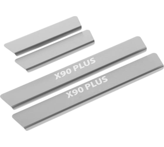 Накладки порогов Rival (4 шт.) Jetour X90 Plus 2022-