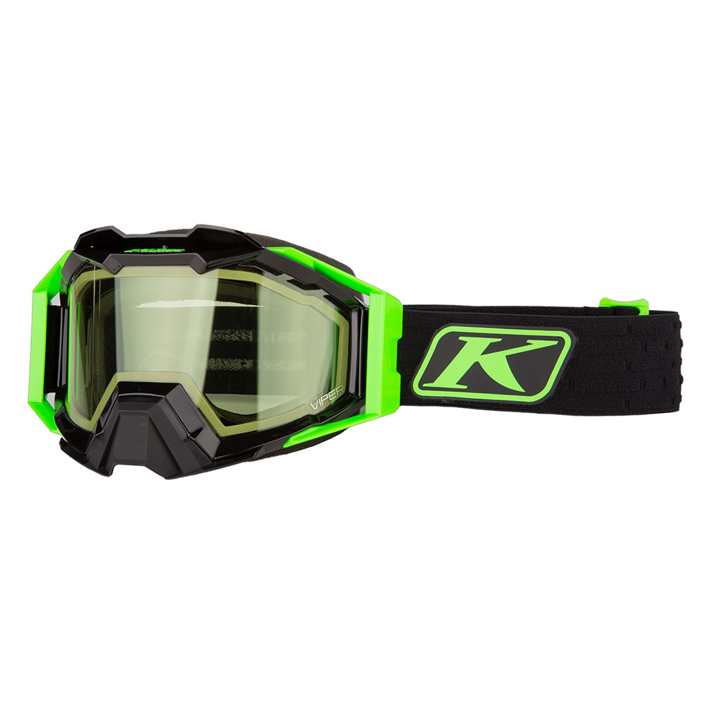 Очки Klim Viper Pro без подогрева Elite Electrik Gecko Lt Green