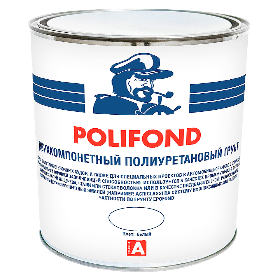 Купить полиуретановый 2-комп. грунт мореман polifond 3,5л белый катер лодку по цене 10 990 р. Низкие цены. Большой выбор. Доставка по всей России. Интернет-магазин в Москве. Только положительные отзывы!