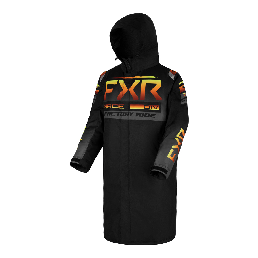 Пальто FXR Warm-Up с утеплителем Black/Inferno, XL