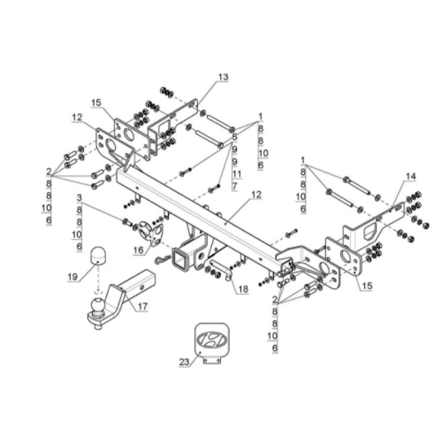 Купить фаркоп hyundai palisade 2021- tcu00180 тсс по цене  Низкие цены. Большой выбор. Доставка по всей России. Интернет-магазин в Москве. Только положительные отзывы!