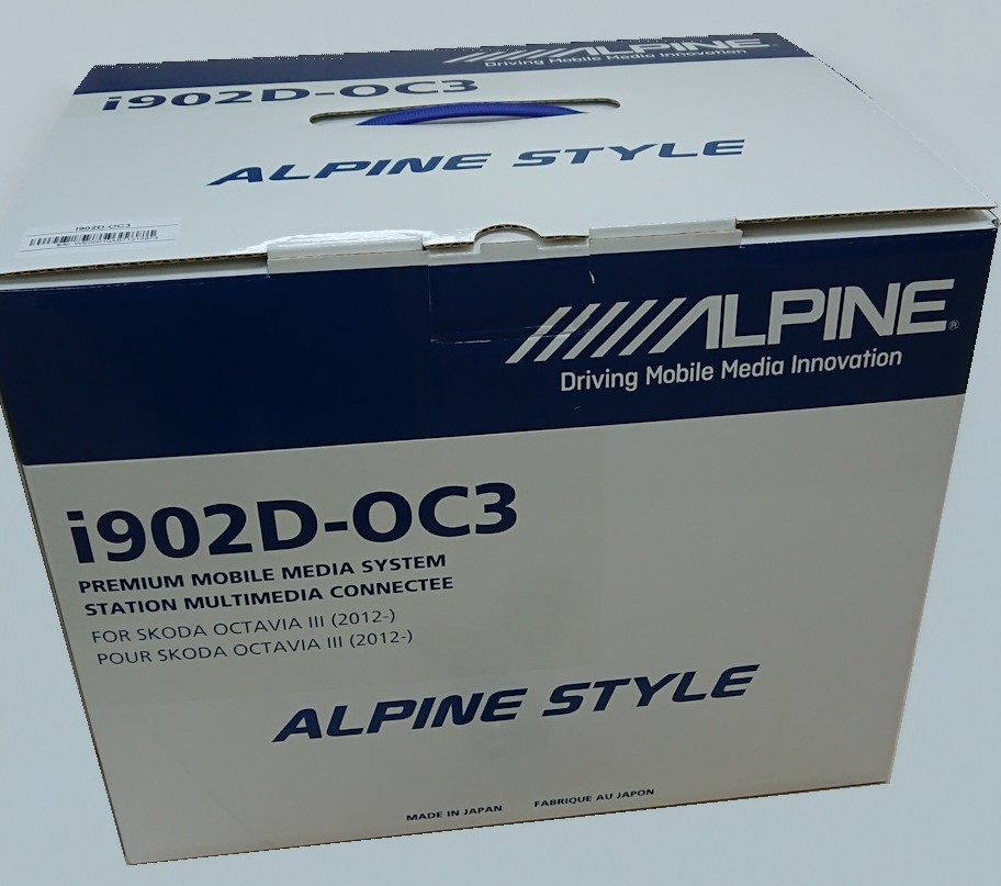 Автомобильный цифровой медиа-ресивер ALPINE X902D-OC3A