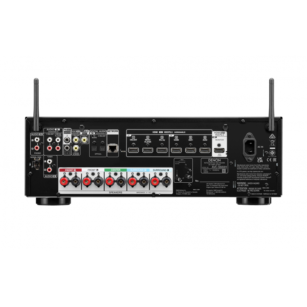 AV-Ресивер DENON AVCS660HBKE2