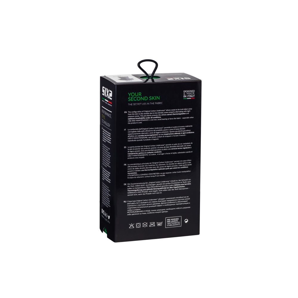 Футболка SIXS TS1L Light Black Carbon, XS