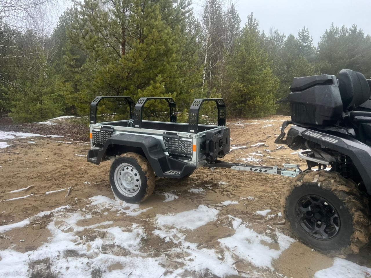 Прицеп для квадроцикла Voyage Вояж Mini 3 для квадроцикла ATV по низкой цене в Москве. Можете купить недорого и в наличии!Доставка по России. Всего 95 000 р.