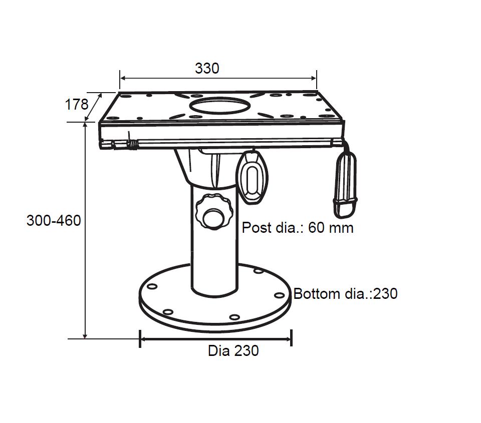 Купить стойка под кресло со слайдером (33 см.),алюминий по цене 17 608 р. Низкие цены. Большой выбор. Доставка по всей России. Интернет-магазин в Москве. Только положительные отзывы!