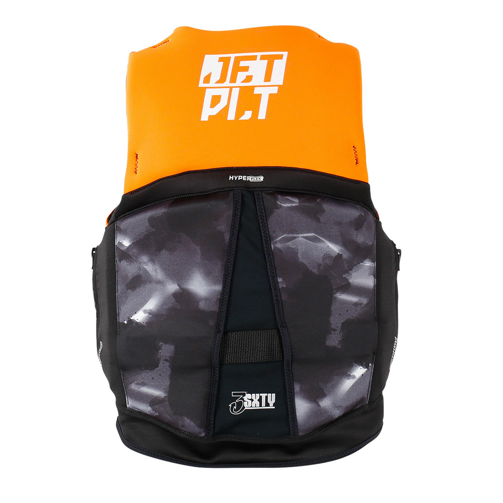 Жилет спасательный JetPilot 3SXTY Hyperflex S-grip Eco L50 CHAR / ORANGE L50, XL