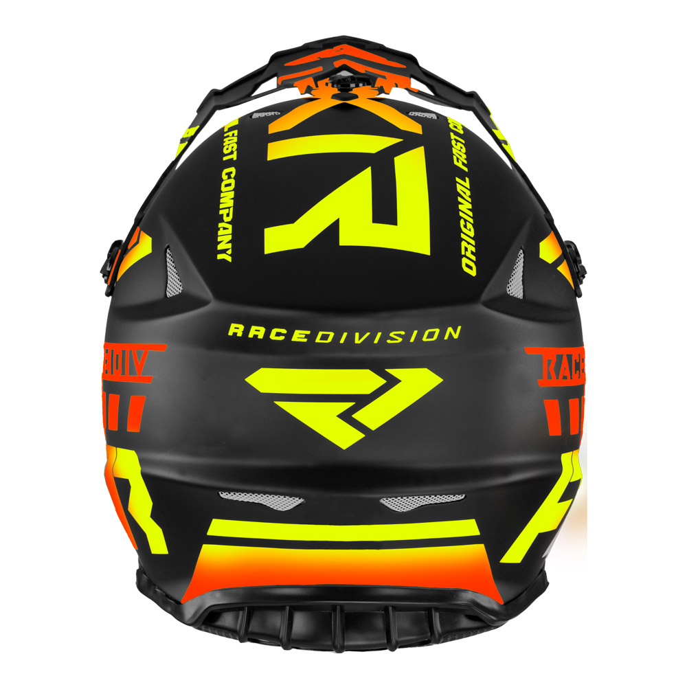 Шлем FXR Blade Race Div Black/Inferno, 5XL