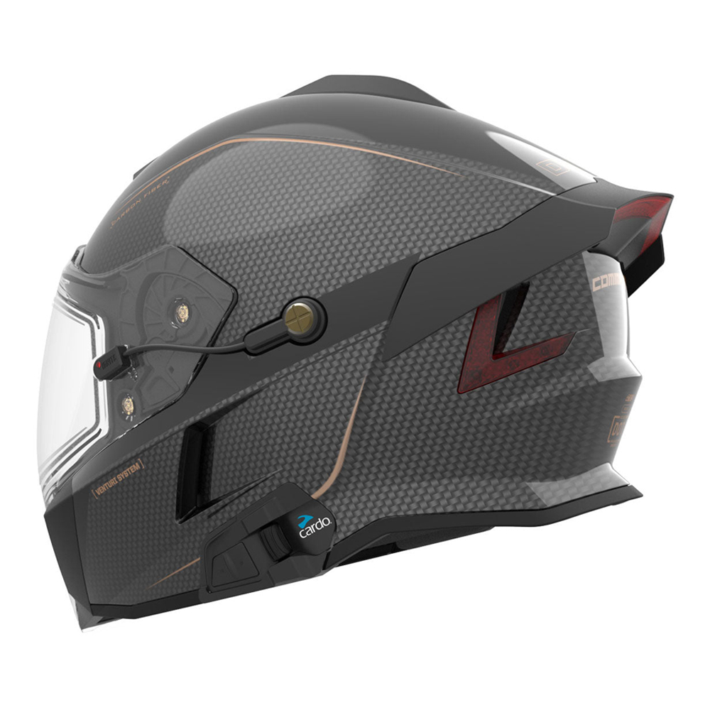 Шлем 509 Delta V Carbon Commander с подогревом Black Gold, XL