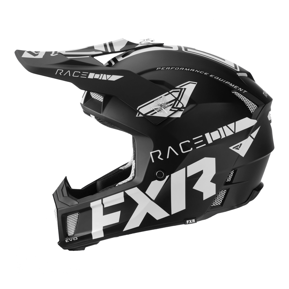 Шлем FXR Clutch Evo White, 2XL