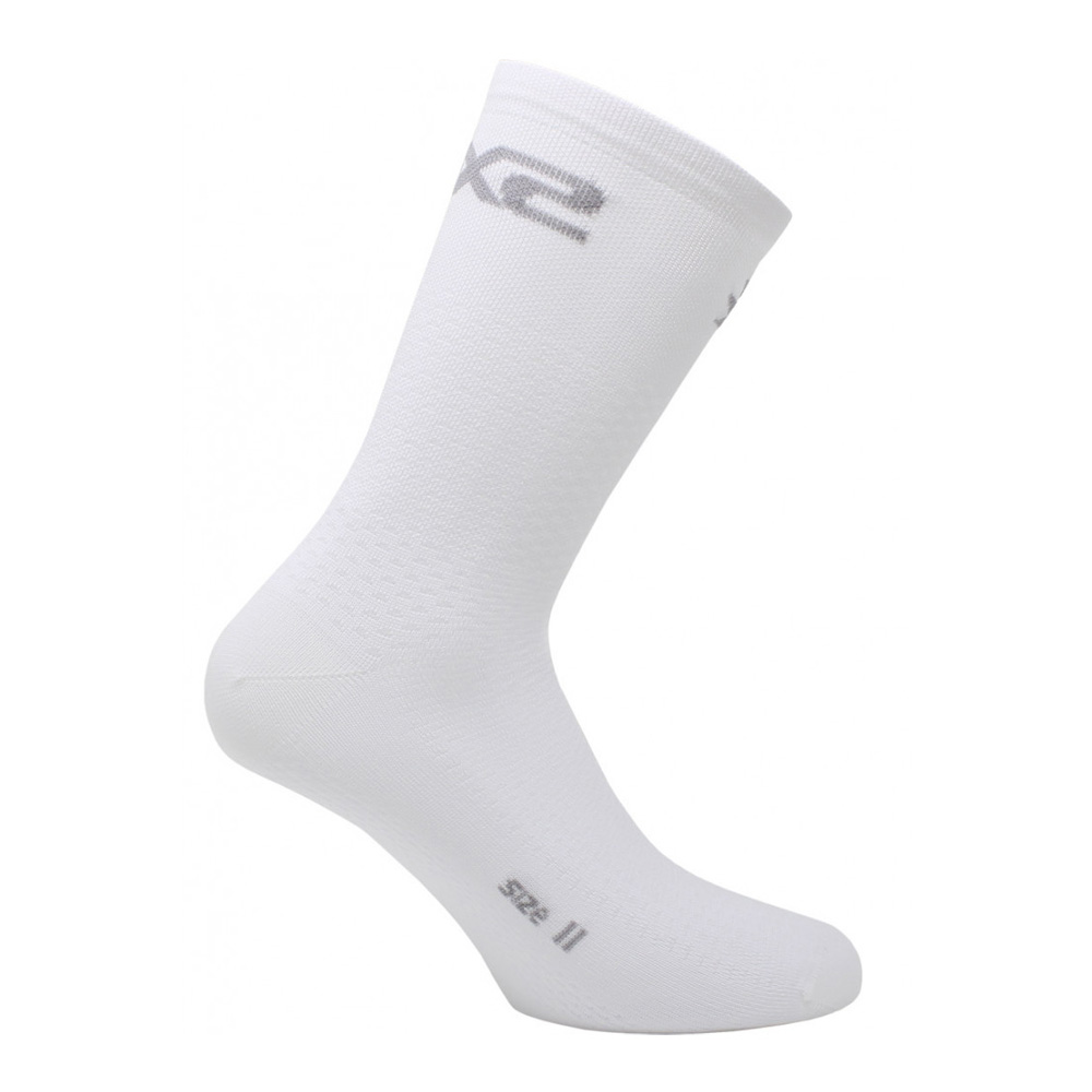 Носки SIXS Logo White Carbon/White, II, Артикул: SHLG-II-BIBI