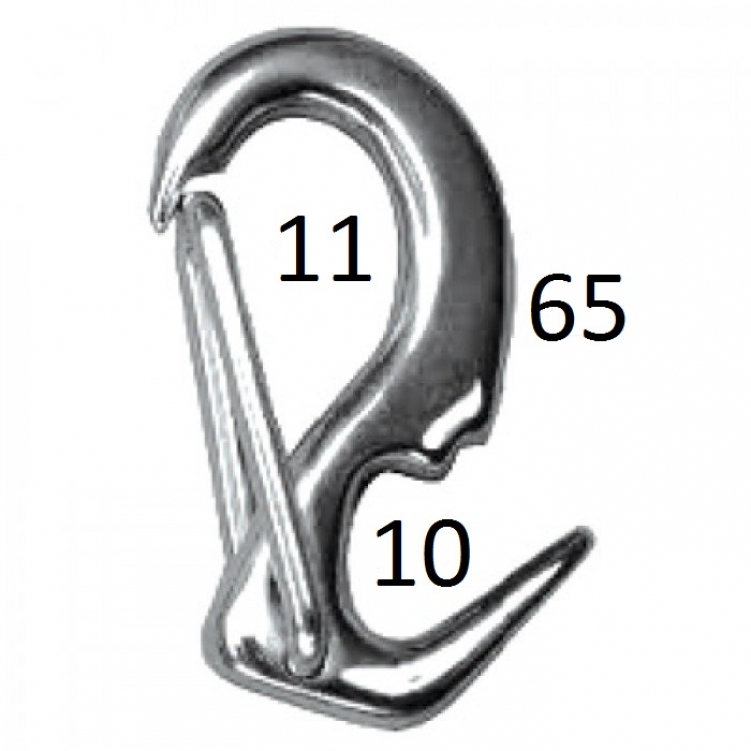 Купить карабин-крюк пружинный 65мм по цене 523 р. Низкие цены. Большой выбор. Доставка по всей России. Интернет-магазин в Москве. Только положительные отзывы!