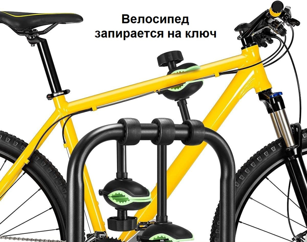 Велоплатформа WellTour-4 на фаркоп 4 велосипедов