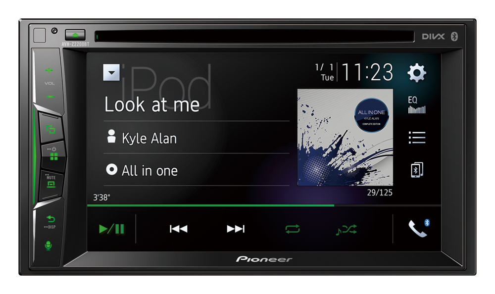 Автомобильный цифровой медиа-ресивер PIONEER AVH-Z2200BT